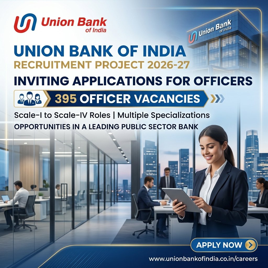 Union Bank Recruitment Project 2026-27